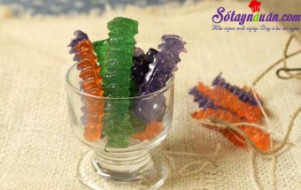 Nấu ăn món ngon mỗi ngày với 1 gói bột rau câu 25g, Hướng dẫn làm mứt rau câu siêu hấp dẫn đón tết ket qua