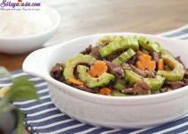 Hướng dẫn làm thịt bò xào mướp đắng lạ mà ngon