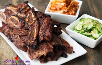 Nấu ăn món ngon mỗi ngày với Xì dầu, Bí quyết ướp sườn nướng Hàn Quốc ngon ngất ngây kết quả