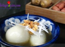 Cách làm bánh trôi tàu nhân lạc rang ngon mê mẩn