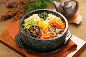 Đồ ăn sáng, cách làm cơm trộn Hàn Quốc 9