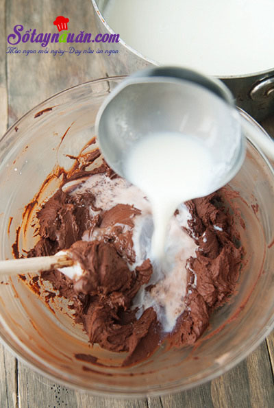 Cách làm pudding chocolate ngọt ngào khó chối từ 4