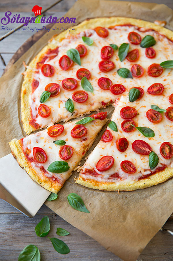 Nấu ăn món ngon mỗi ngày với 250ml sốt cà chua (loại không đường hoặc loại dùng cho người ăn kiêng), Công thức cho món pizza ăn hoài không béo kết quả