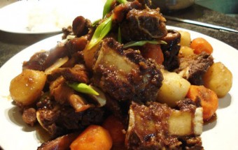 Nấu ăn món ngon mỗi ngày với Nước tương, cách làm sườn bò kho rau củ kiểu hàn 4