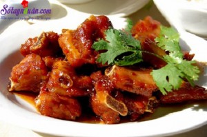 Món ăn Việt Nam, cách làm sườn heo kho miền tây 6