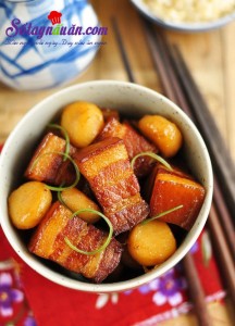 Món ngon cuối tuần, Công thức cho món thịt kho củ năng đậm đà đưa cơm