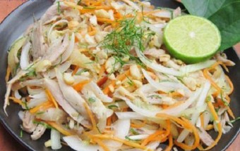 Nấu ăn món ngon mỗi ngày với Chanh, cách làm nộm gà hành tây 12