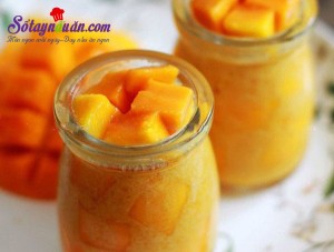 Món ngon mỗi ngày, Công thức pudding xoài thơm mát lạnh giải nhiệt cực tốt kết quả