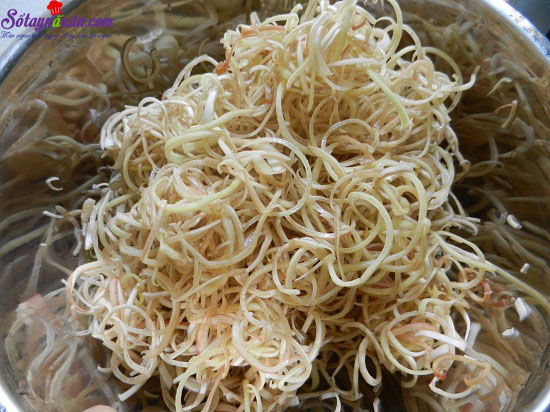 cách làm gỏi sứa bắp chuối 1