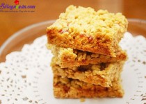 Hướng dẫn làm bánh ngũ cốc mứt dâu cho bữa sáng dinh dưỡng