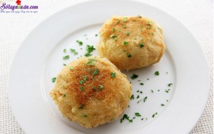 Món ngon mỗi ngày, Hướng dẫn làm bánh cá hồi khoai tây nghiền cho bé ăn dặm