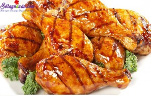 Món ngon mỗi ngày, cách làm đùi gà rim mật ong 5