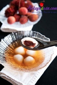 Món chè, Bánh trôi nước nhân đậu đỏ giải nhiệt ngày nóng kết quả