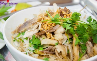 Nấu ăn món ngon mỗi ngày với Nước mắm, cách làm miến gà trộn giá 5