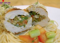 Hướng dẫn làm gà nhồi thơm ngon mê ly