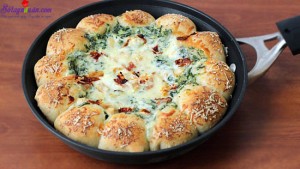 Món ngon mỗi ngày, cách làm pizza chảo nhúng 10