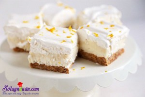 Cách làm kem, Học cách làm cheesecake chanh thơm và ngon tuyệt kết quả