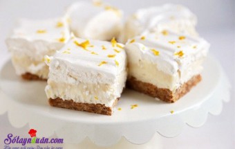 Cách làm kem, Học cách làm cheesecake chanh thơm và ngon tuyệt kết quả