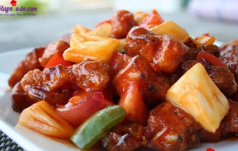 Nấu ăn món ngon mỗi ngày với Ớt chuông, thịt ba chỉ sốt rau củ