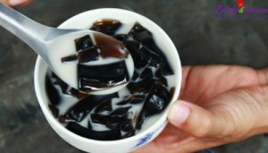 Món chè, cách làm thạch đen xương sáo 6