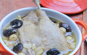 Nấu ăn món ngon mỗi ngày với Nấm hương, cách làm vịt hầm hạt sen 5