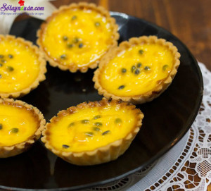 Đồ ăn vặt, Hướng dẫn cách làm bánh tart chanh leo