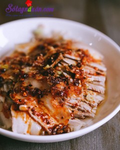 Món rang, Thịt luộc kiểu mới lạ mà ngon kết quả