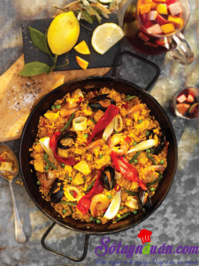 Đồ ăn Tây, Ẩm thực Tây Ban Nha - cơm rang Paella 8