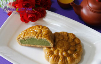 Bánh trung thu, Bánh trung thu nhân trà xanh thơm ngon cho tết thiếu nhi kết quả