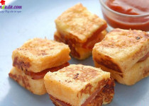 Hướng dẫn làm bánh phô mai xúc xích chiên ngon miễn chê