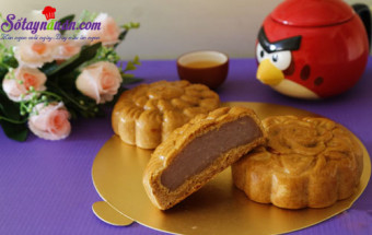 Bánh trung thu, Cách làm bánh trung thu nhân khoai môn kết quả 2