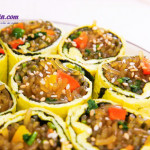 , Kimbap nhân miến và trứng lạ mà ngon tuyệt kết quả