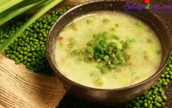 Cách nấu cháo, Món ngon bổ dưỡng cho sức khoẻ từ đậu xanh 1