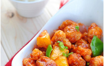Nấu ăn món ngon mỗi ngày với Bột ngô, thịt thăn sốt chua ngọt 9