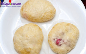 Đồ ăn vặt, cách làm bánh hawaiian manapua 18