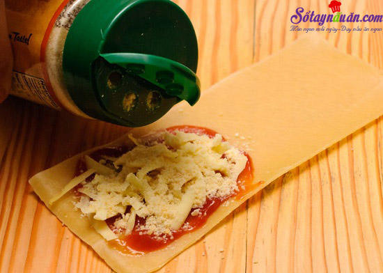 cách làm món lasagna cuộn phô mai của ý 5
