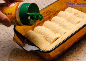Đồ ăn vặt, cách làm món lasagna cuộn phô mai của ý 7
