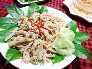 Đồ ăn vặt, Cách làm nem thính tại nhà đơn giản mà ngon