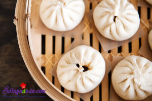 Đồ ăn vặt, Tuyệt chiêu làm bánh bao xá xíu nhân BBQ siêu ngon 6