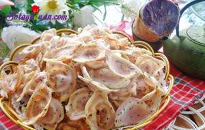 Đồ ăn vặt, Bánh tai heo khoai lang - món ăn vặt ngon tuyệt kết quả
