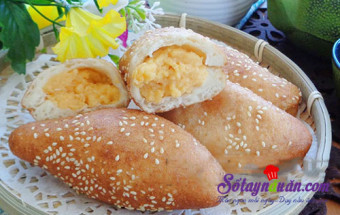Nấu ăn món ngon mỗi ngày với Phần custard:, Bánh tiêu nhân custard siêu ngon - bạn đã thử? kết quả