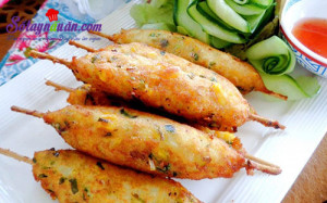 Đồ ăn vặt, Cách làm chả ngô chiên thơm ngon nức mũi kết quả