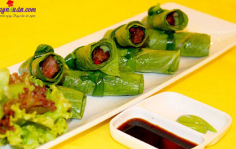 Nấu ăn món ngon mỗi ngày với Gừng, cách làm bò cuốn lá cải 6