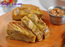 Hướng dẫn làm bánh chuối nướng bằng nồi cơm điện