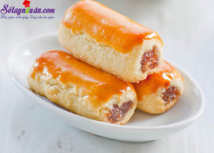 Đồ ăn vặt, cách làm bánh dứa 6