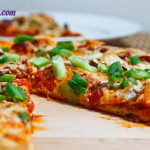 , cách làm bánh pizza kim chi 1