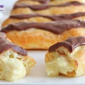 Hướng dẫn làm bánh crepe sầu riêng ngon mê ly, cách làm bánh su kem 6