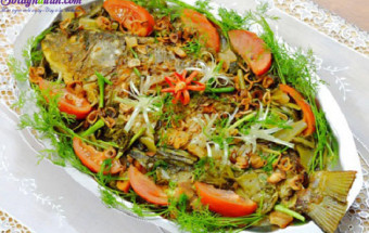 Nấu ăn món ngon mỗi ngày với Thịt ba chỉ, cách làm cá chép kho dưa 8