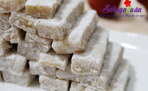 Bánh ngọt, Hướng dẫn cách làm chè lam bằng bột nếp sống