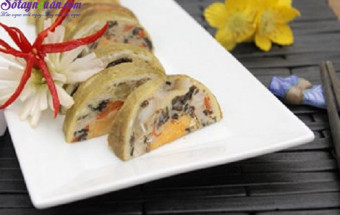 Nấu ăn món ngon mỗi ngày với Rượu trắng, cách làm giò ngũ sắc 1